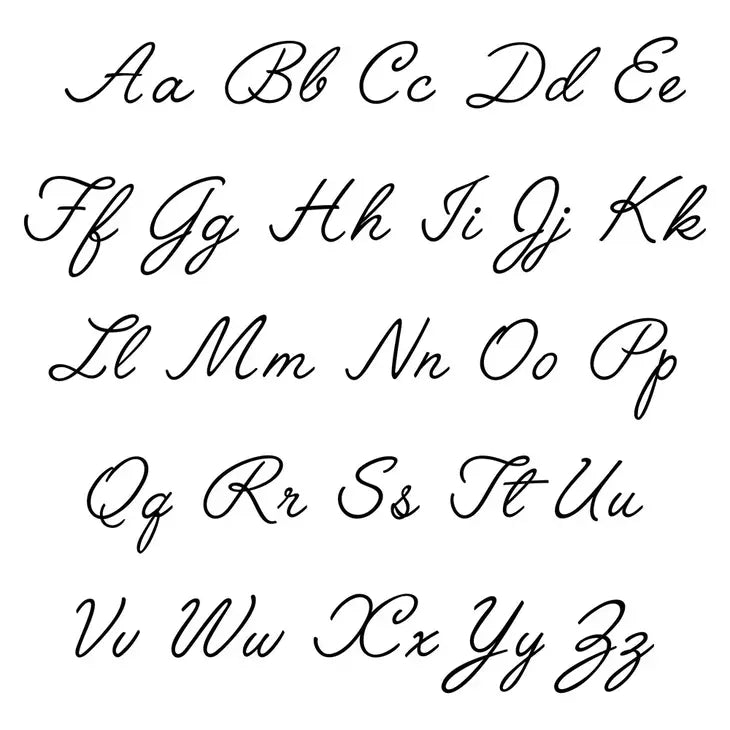 Halo Font Necklace
