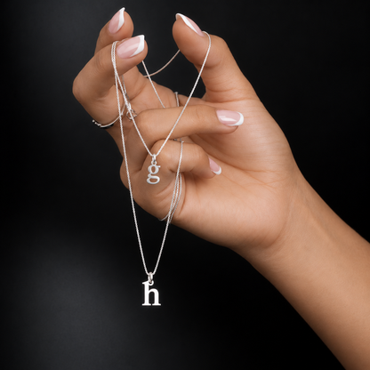 Origin Initial  Necklace