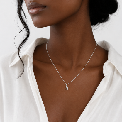 Origin Initial  Necklace