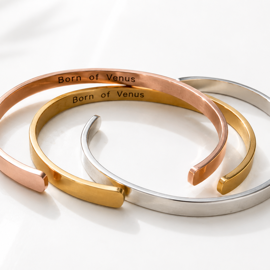 Aiko Cuff (Hidden Message Bracelet)