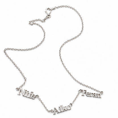 Kin Multi Name Necklace