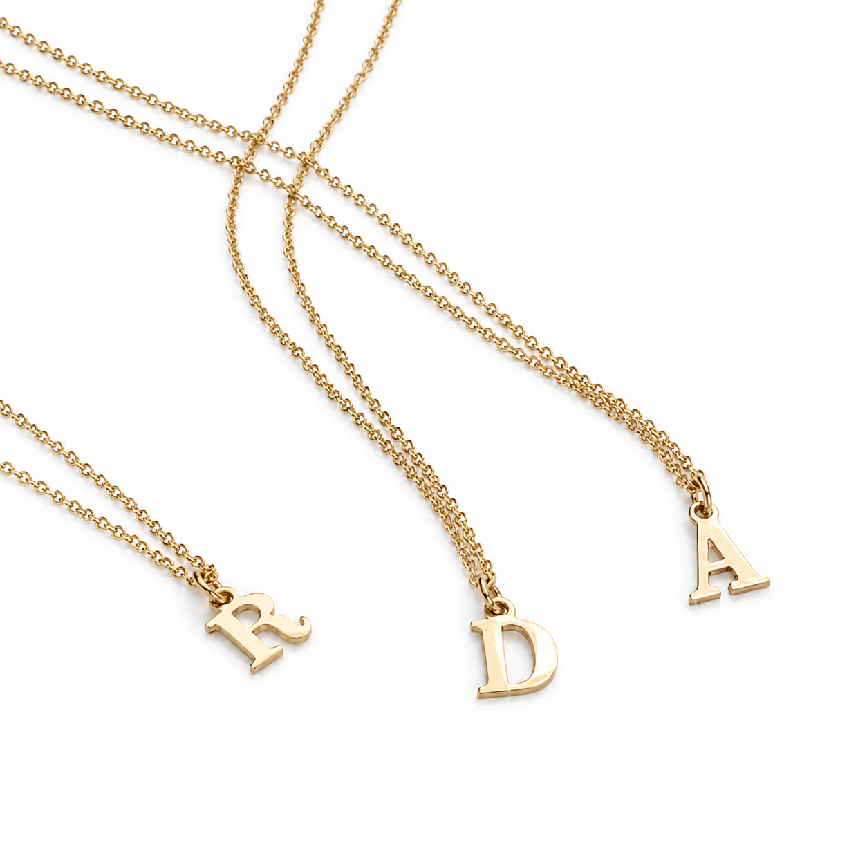 Aura Intial Necklace