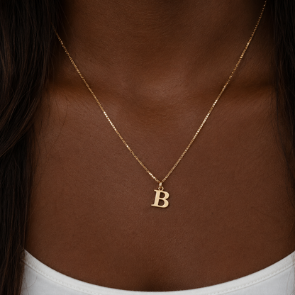 Aura Intial Necklace