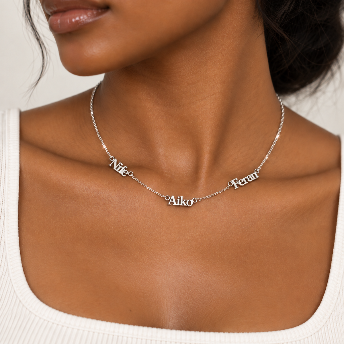 Kin Multi Name Necklace