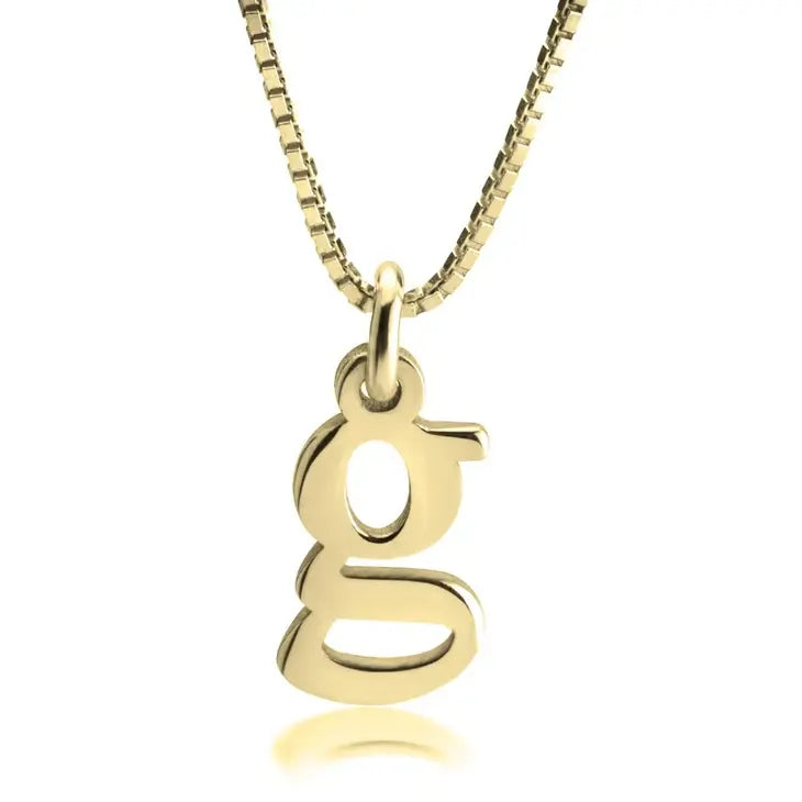 Origin Initial  Necklace