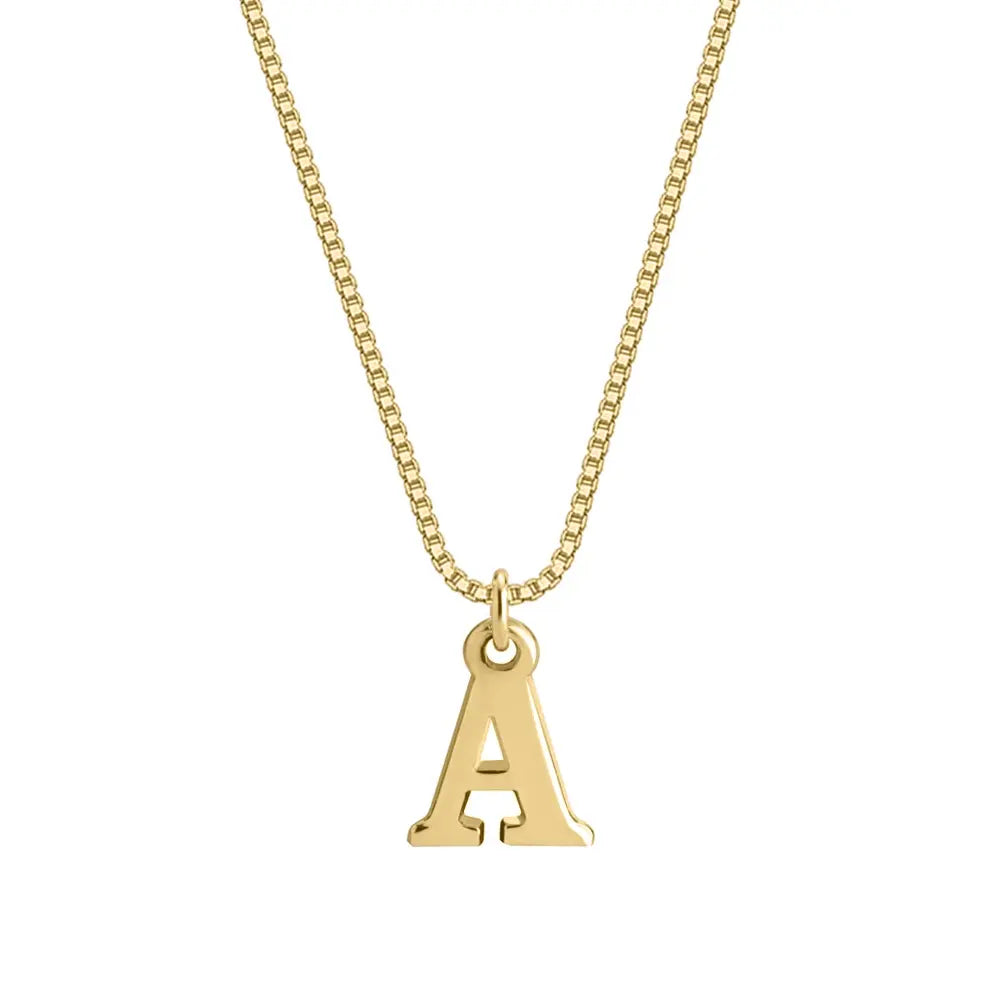 Aura Intial Necklace
