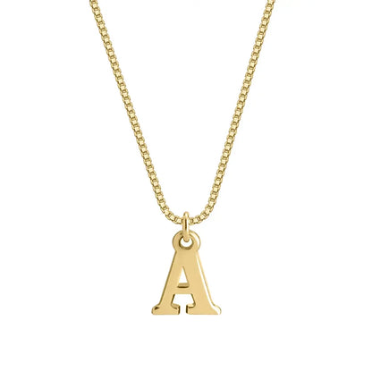 Aura Intial Necklace